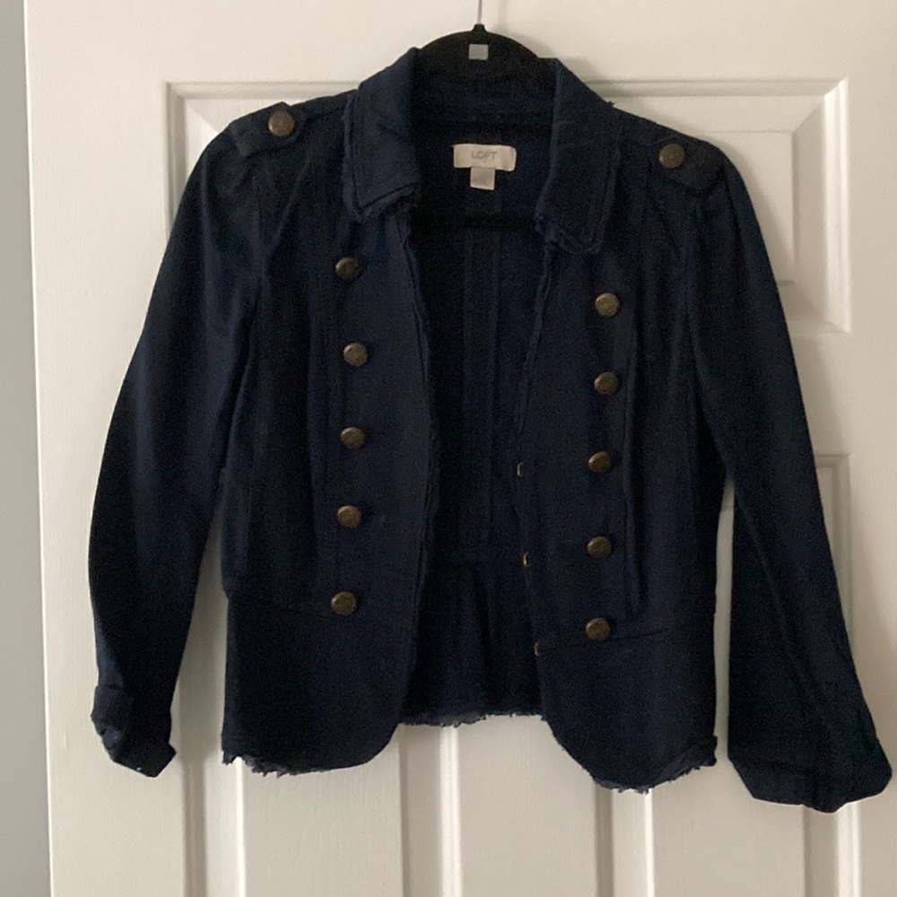 Navy Blue Loft Blazer